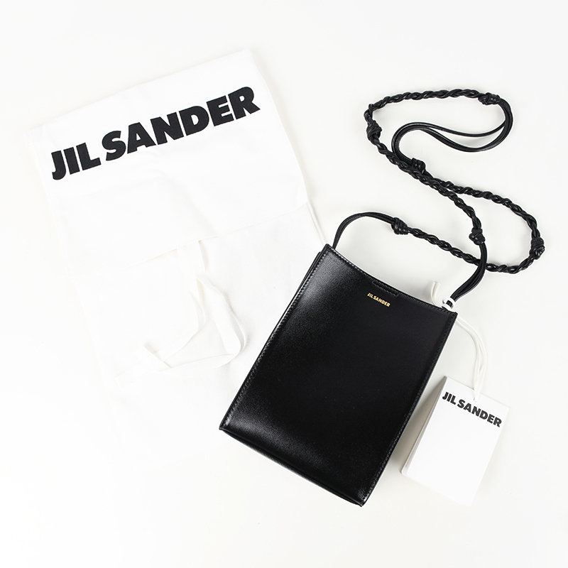 JIL SANDER ジルサンダー TANGLE SMALL TOTE BAG ブラックショルダーバッグ 鞄 イタリア正規品 J07WG0001 P4841 001 新品_画像7