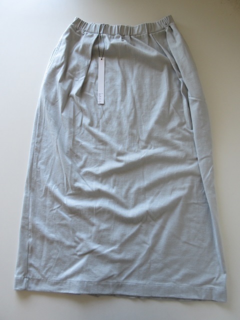 美品 humoresque / ユーモレスク jersey skirt L.BLUE * レディース イージースカート スカート_画像3