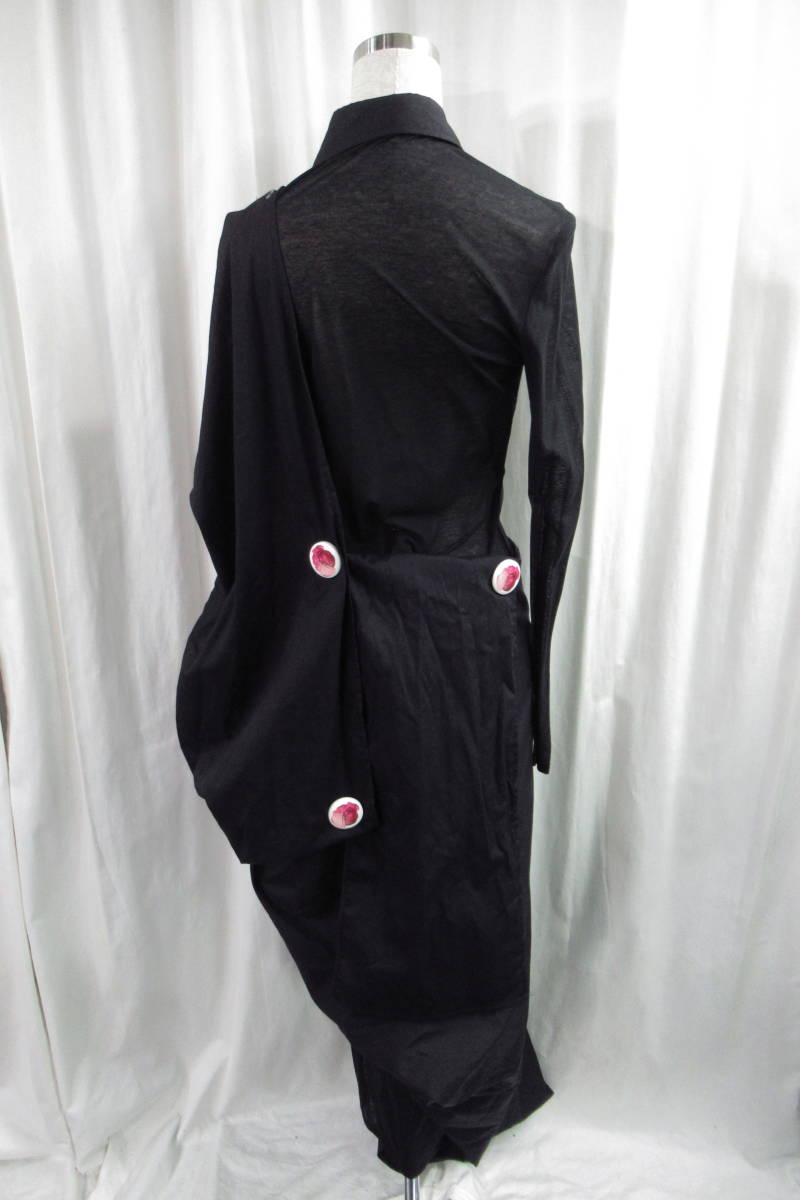 未使用 20ss yohji yamamoto femme マグネット付き 変形デザインドレス（FN-D17-801）_画像3