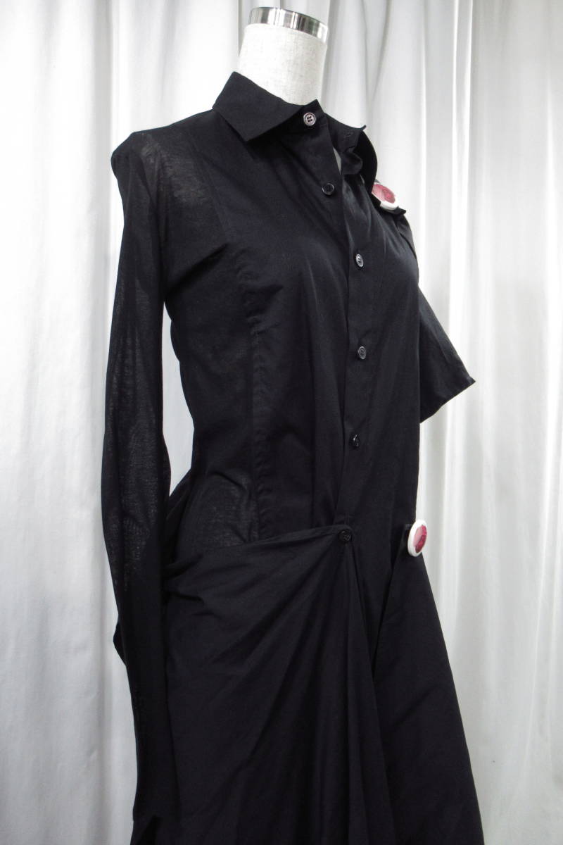 未使用 20ss yohji yamamoto femme マグネット付き 変形デザインドレス（FN-D17-801）_画像5
