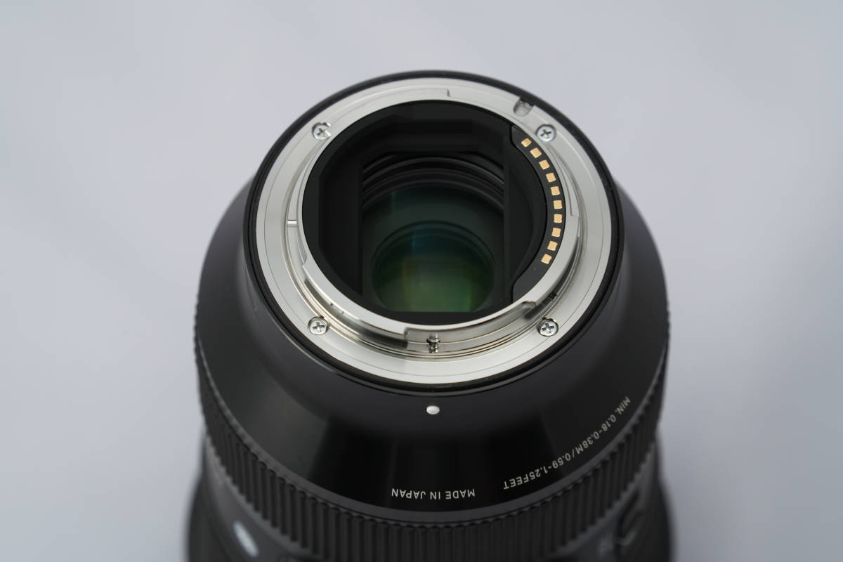 シグマ　24-70ｍｍｆ2.8　DG　DN　Art　ソニーFEマウント　購入1か月未満　保証書付き　新品同様_画像5