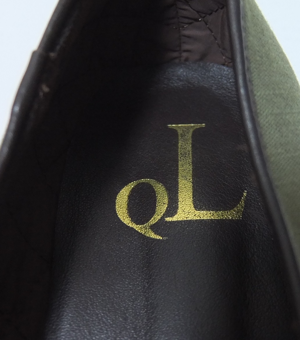 QL Mansion Maker парусина Loafer зеленый серия 27 обувь кий L многоквартирный дом производитель 