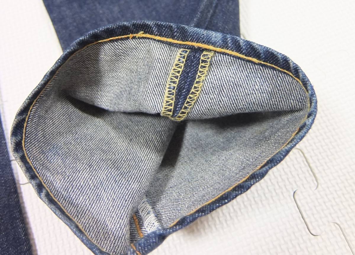  старый Denime olizonti ботинки cut Denim брюки темно-синий молния fly DENIME ORIZZONTI