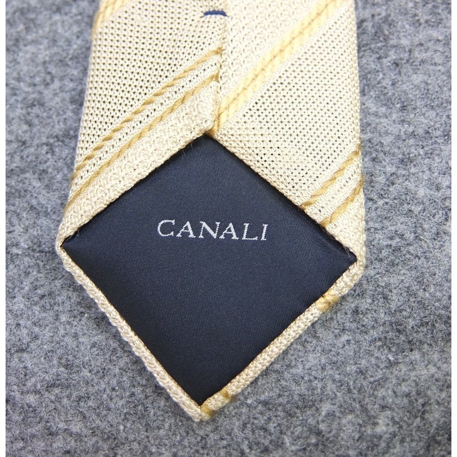 イタリア製 CANALI カナーリ シルク ネクタイ_画像3