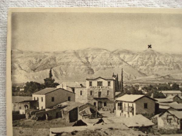 【絵葉書1枚】 JERUSALEM - View of Jericho and Mount of Temptation /ORIENTAL COMMERCIAL BUREAU /ジェリコ ヴィンテージ 建築 15-621_画像6