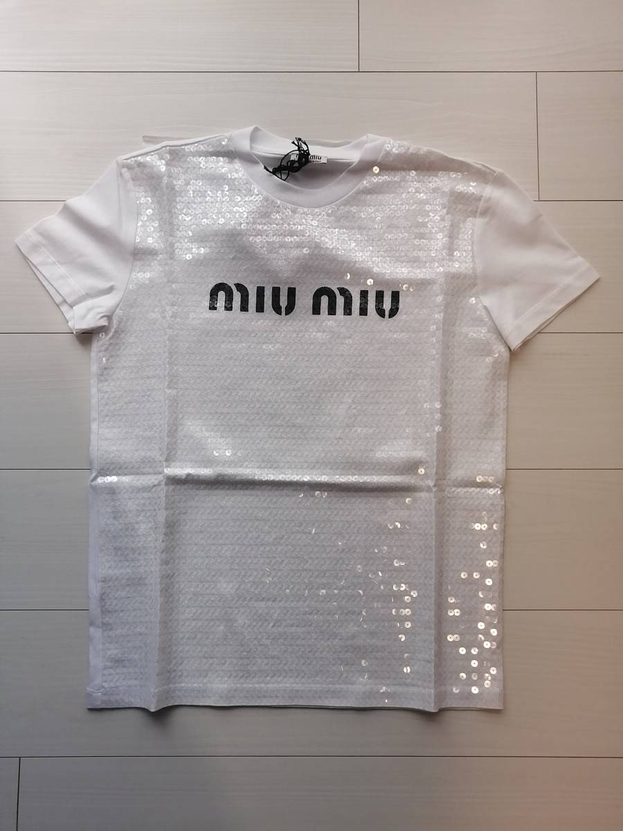 ミュウミュウmiumiu長袖Tシャツ-