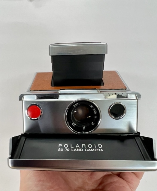 美品 新品ケース付き POLAROID ポラロイド SX-70 インスタントカメラ