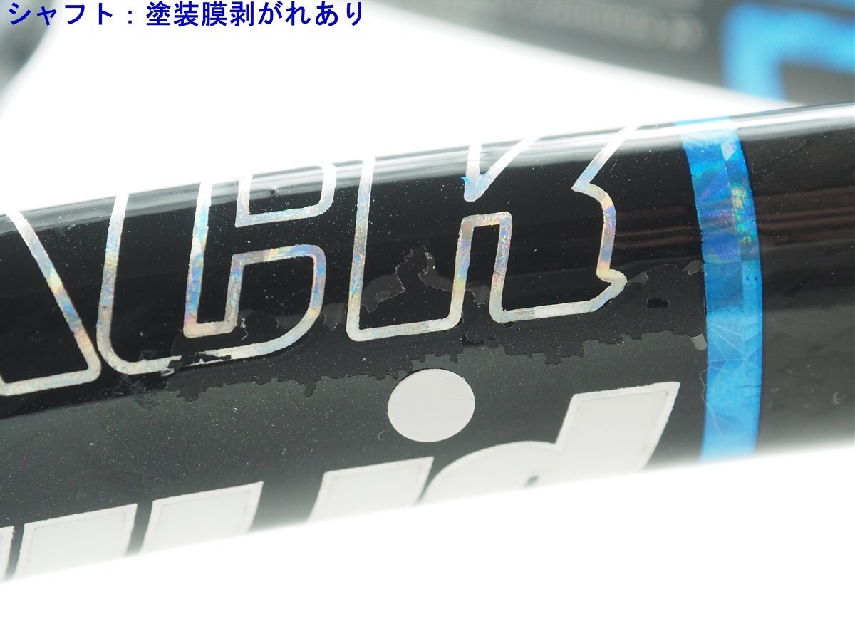 中古 テニスラケット プリンス ジェイプロ ブラック 2013年モデル (G2)PRINCE J-PRO BLACK 2013_画像9