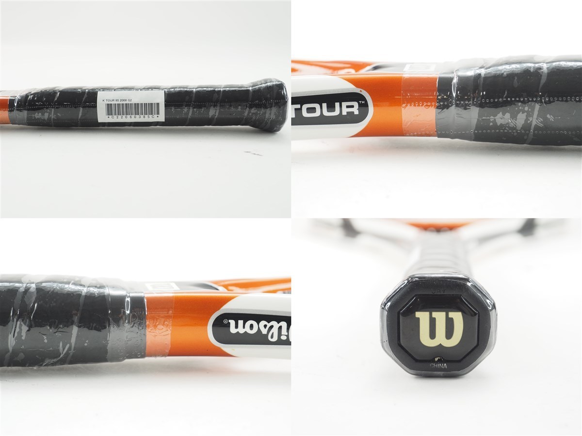 中古 テニスラケット ウィルソン K ツアー 95 2008年モデル (G2)WILSON K TOUR 95 2008_画像3