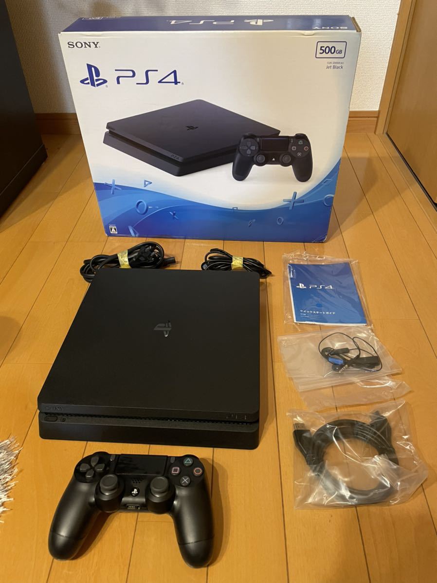 PlayStation4本体 ジェットブラック CUH-2000A 500GB 2017年購入 美品