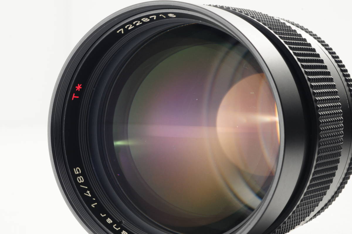 CONTAX コンタックス Carl Zeiss カールツァイス Planar 85mm F1.4 T