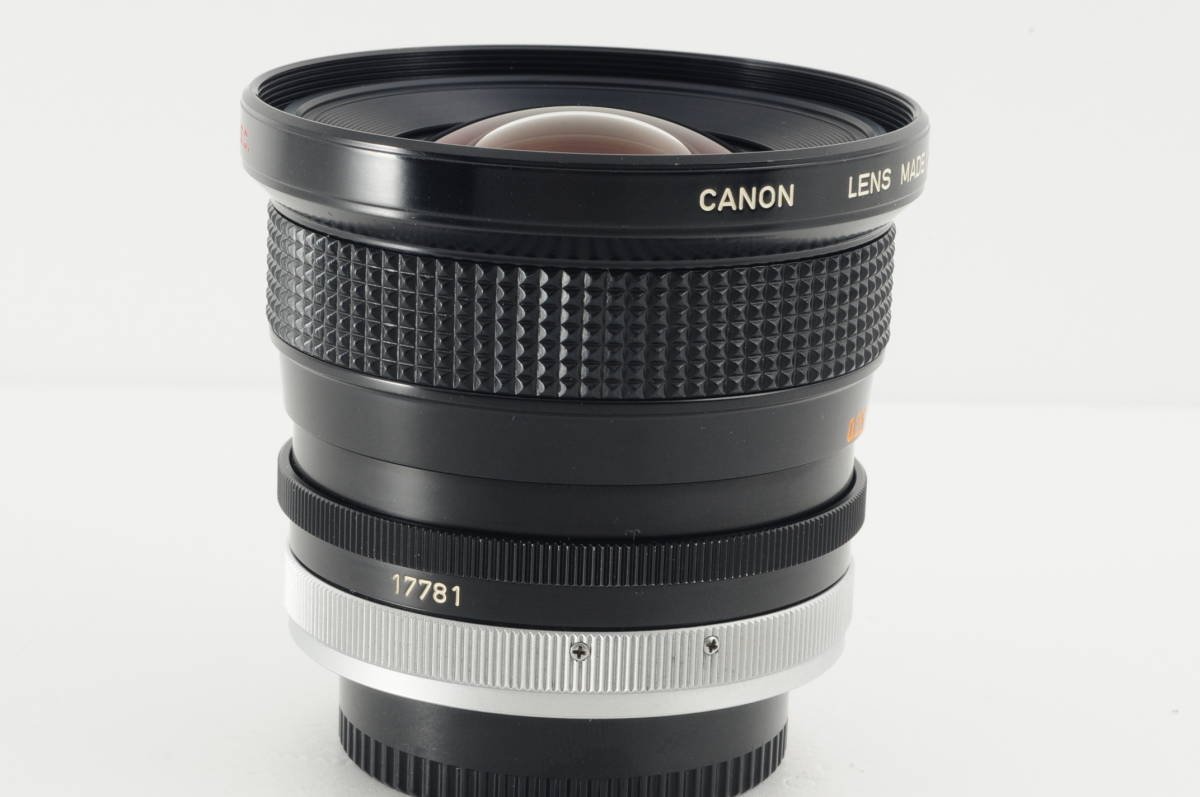 ☆希少なOマーク☆CANON FD 20mm F2.8 S.S.C キャノン キヤノン 単焦点