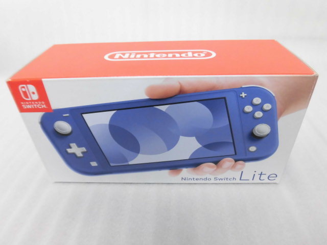1円～！ 美品 ニンテンドースイッチ ライト 本体 ブルー Nintendo