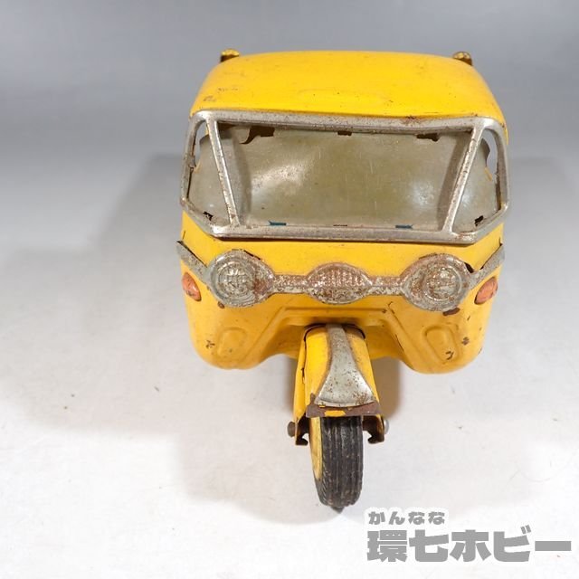 2KQ64◇当時物 古い 萬代屋/BCバンダイ ブリキ マツダ 日通 オート三輪