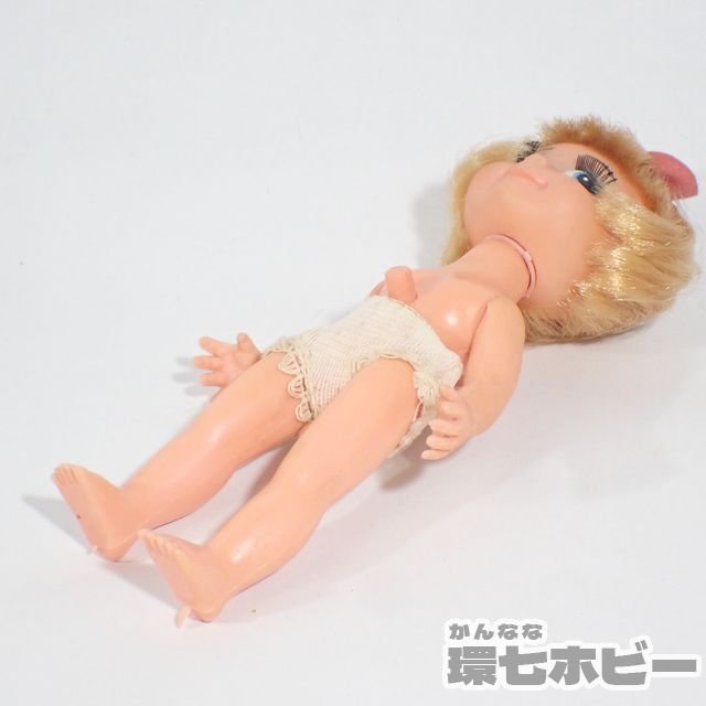 1KS88◇当時物 ツクダ イエスノー ミニー 着せ替え人形 洋服 小物 箱