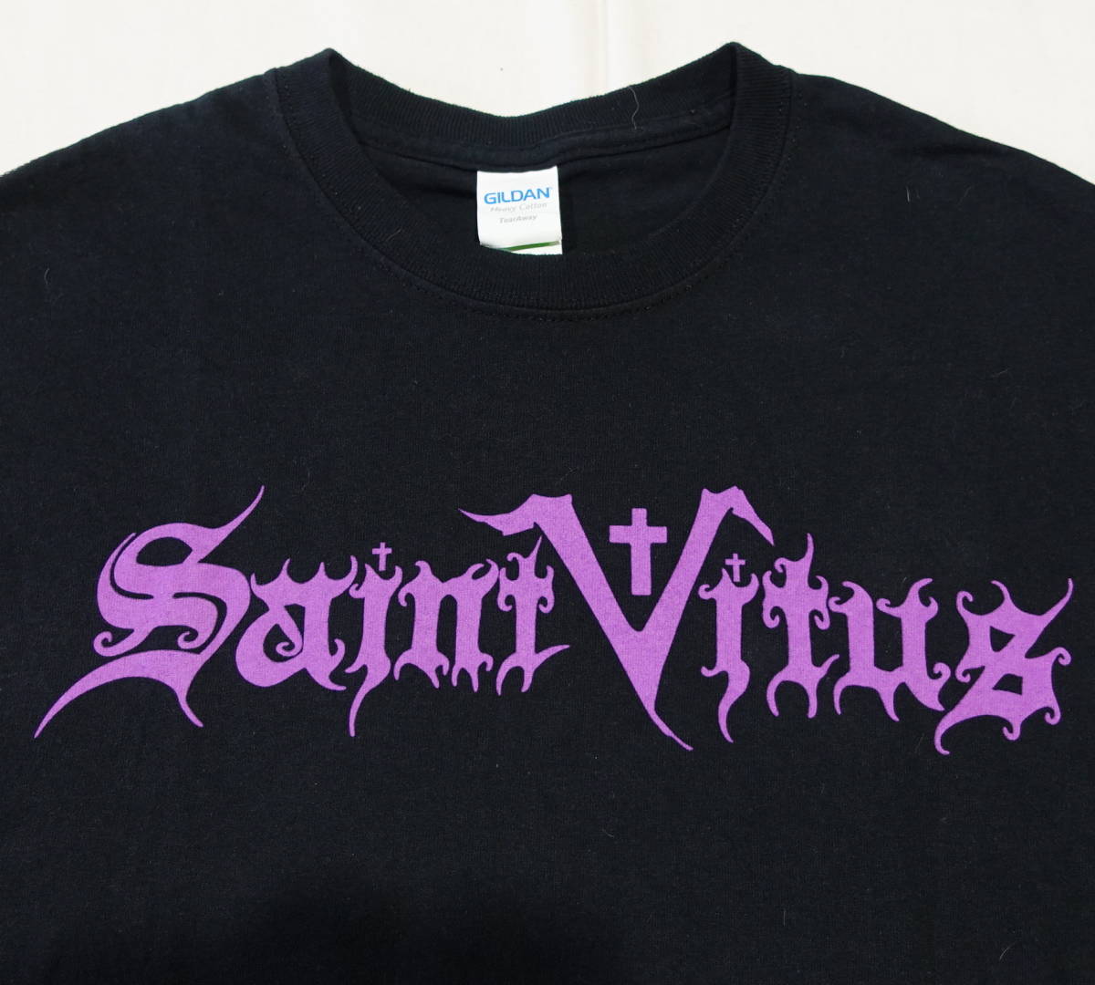 ROCK Tee【SAINT VITUS】Size: M/セイント・ヴァイタス/DOOM METAL/HEAVY ROCK/metaltee/bandtee_画像2