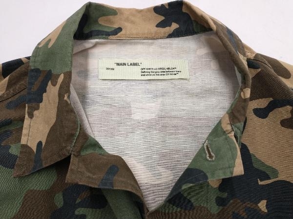 OFF WHITE / 17AW Archive Field Jacket /オフホワイト/ワッペン