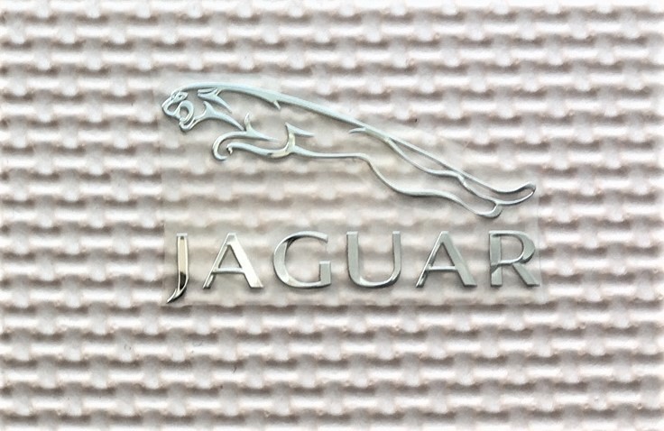  new arrivals including postage Jaguar Mark aluminium sticker emblem 