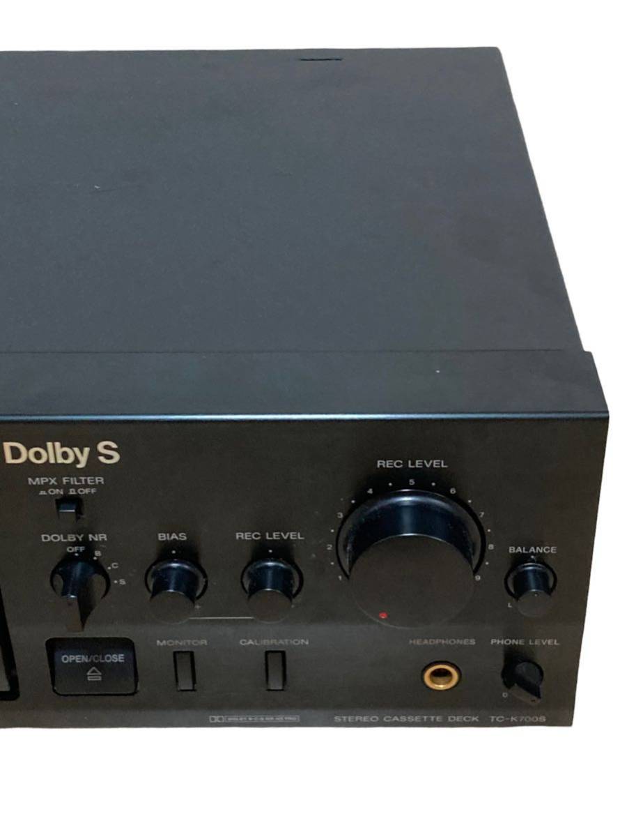 ジャンク】 ソニー SONY 3ヘッドカセットデッキ TC-K700S ジャンク】 ソニー SONY 3ヘッドカセットデッキ TC-K700S