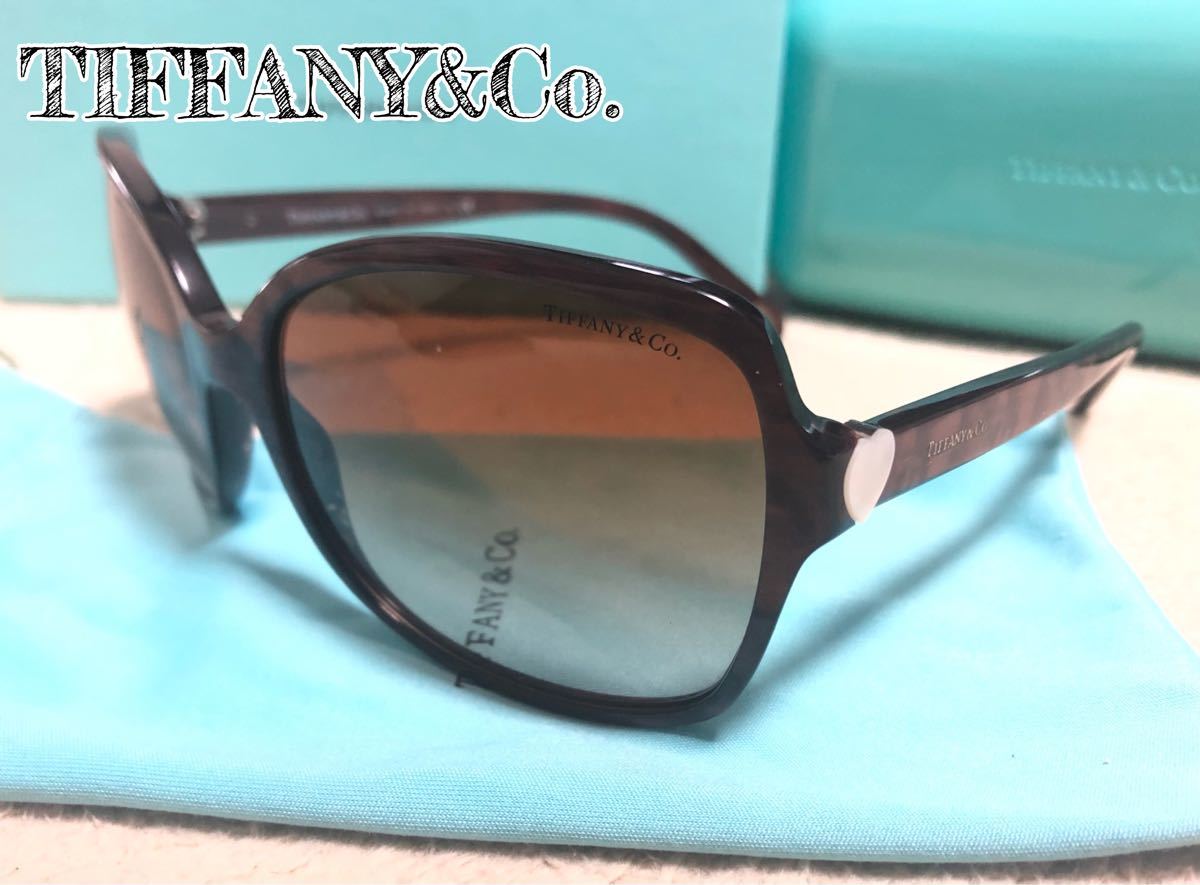 箱あり☆超美品☆ 『Tiffany&Co. ティファニー サングラス』 ハート ...