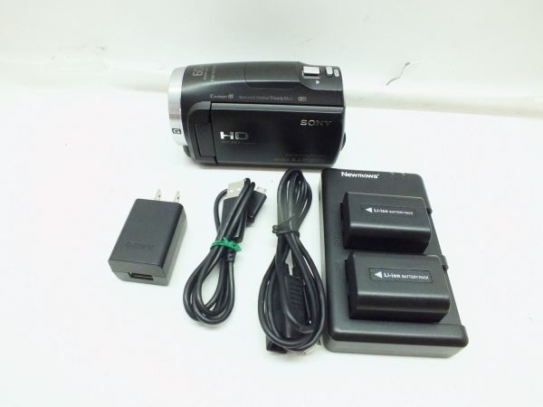 W110H 099 Sony Handycam デジタルビデオカメラ HDR-CX675 本体・一部