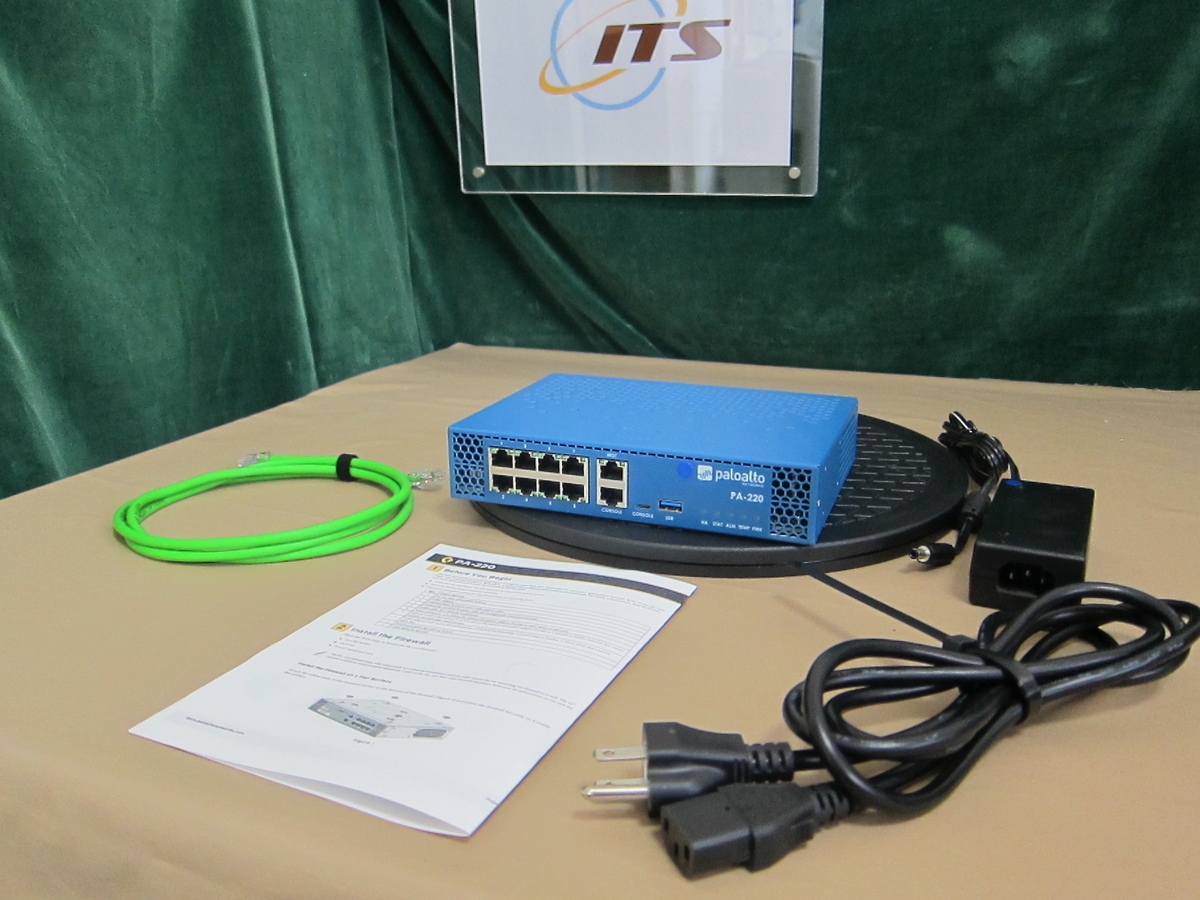 起動確認済】◇Palo Alto Networks PA-220 次世代FireWall 起動確認済】◇Palo Alto Networks PA-220 次世代FireWall