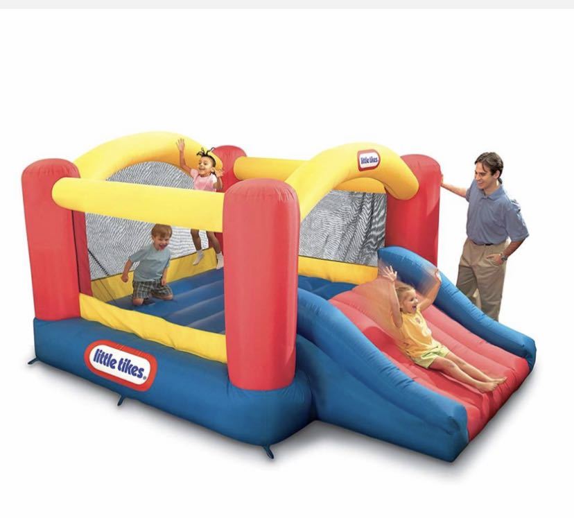 期間限定 Little Tikes リトルタイクス Jump 'n Slide Inflatable Bounce House 大型遊具 バウンス  ハウス トランポリン