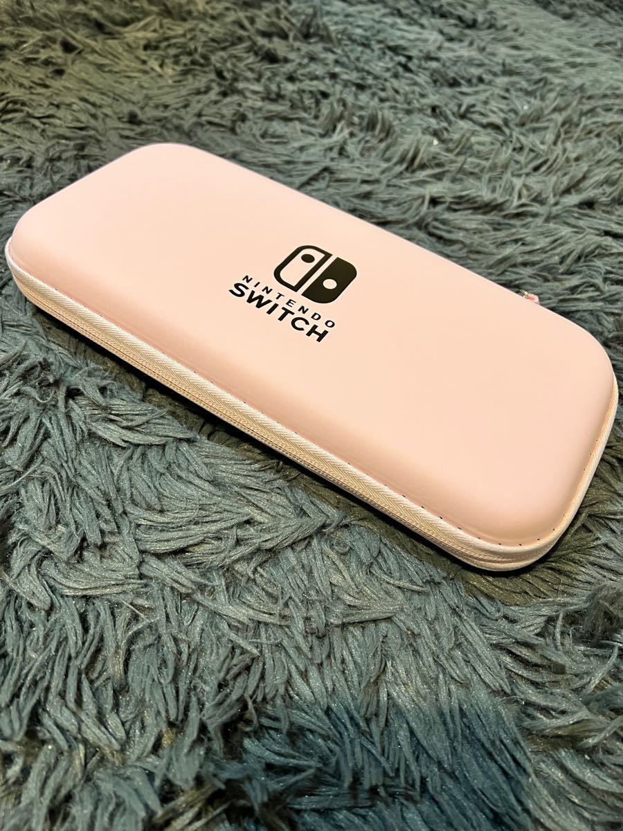 Nintendo Switch/有機ELモデル対応 プロコン収納 桜 ピンク