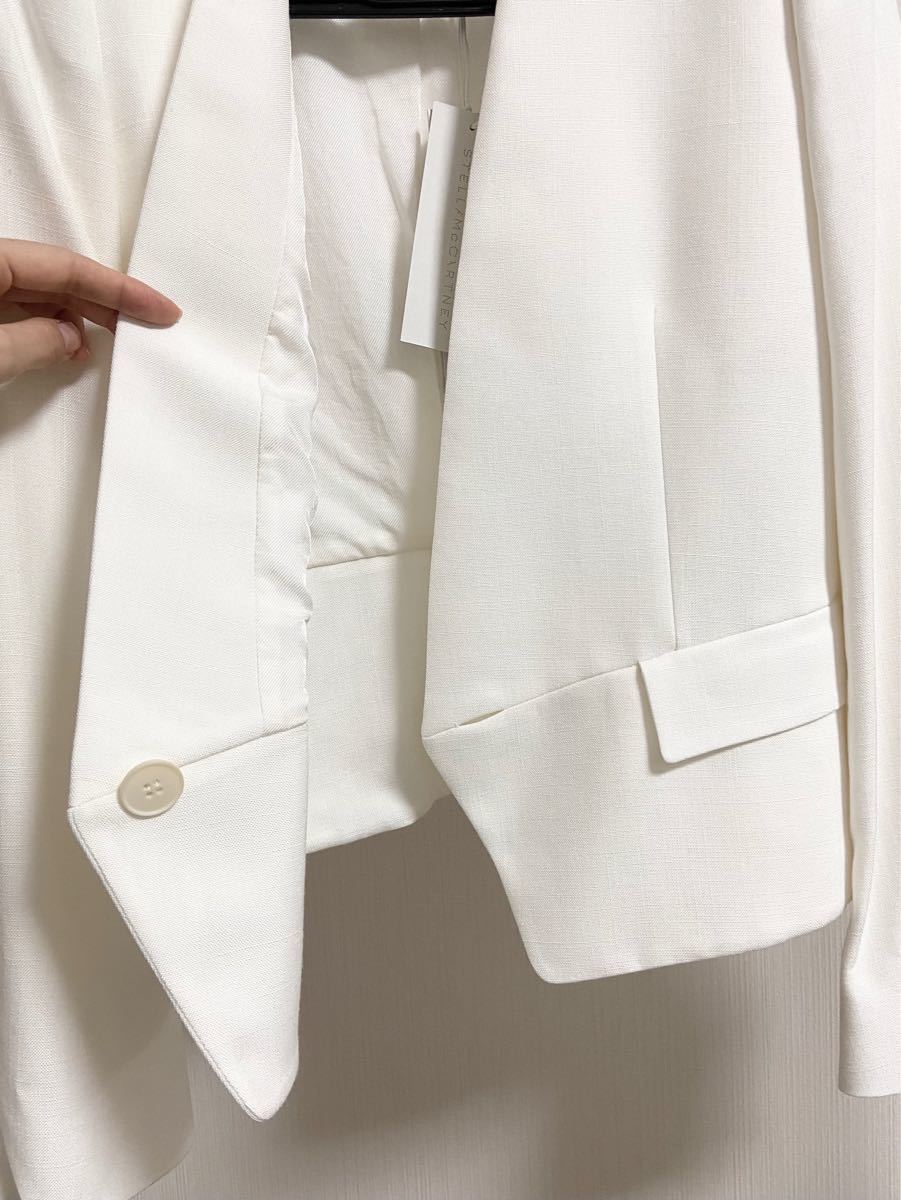 Stella McCartney 白ジャケット 新品タグ付き IT40 | contifarma.pe