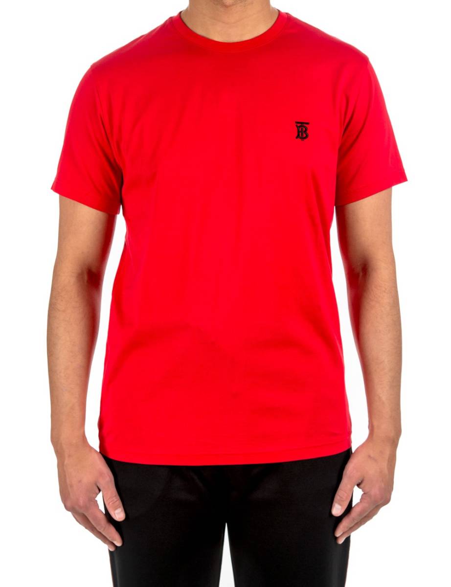 国内正規 □ BURBERRY ワンポイントロゴ Tシャツ クルーネック