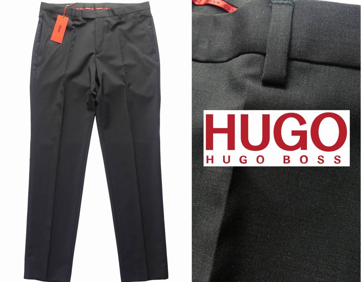 春夏秋38,000円新品HUGO BOSSヒューゴ・ボス☆夏はストレッチ機能が
