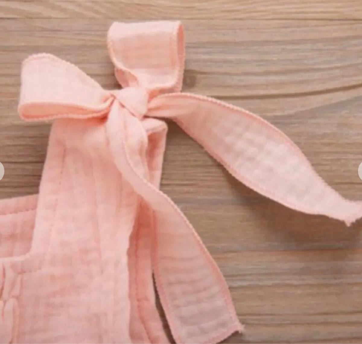 キッズ　女の子セットアップ　120cm ピンク　コットン　子供服