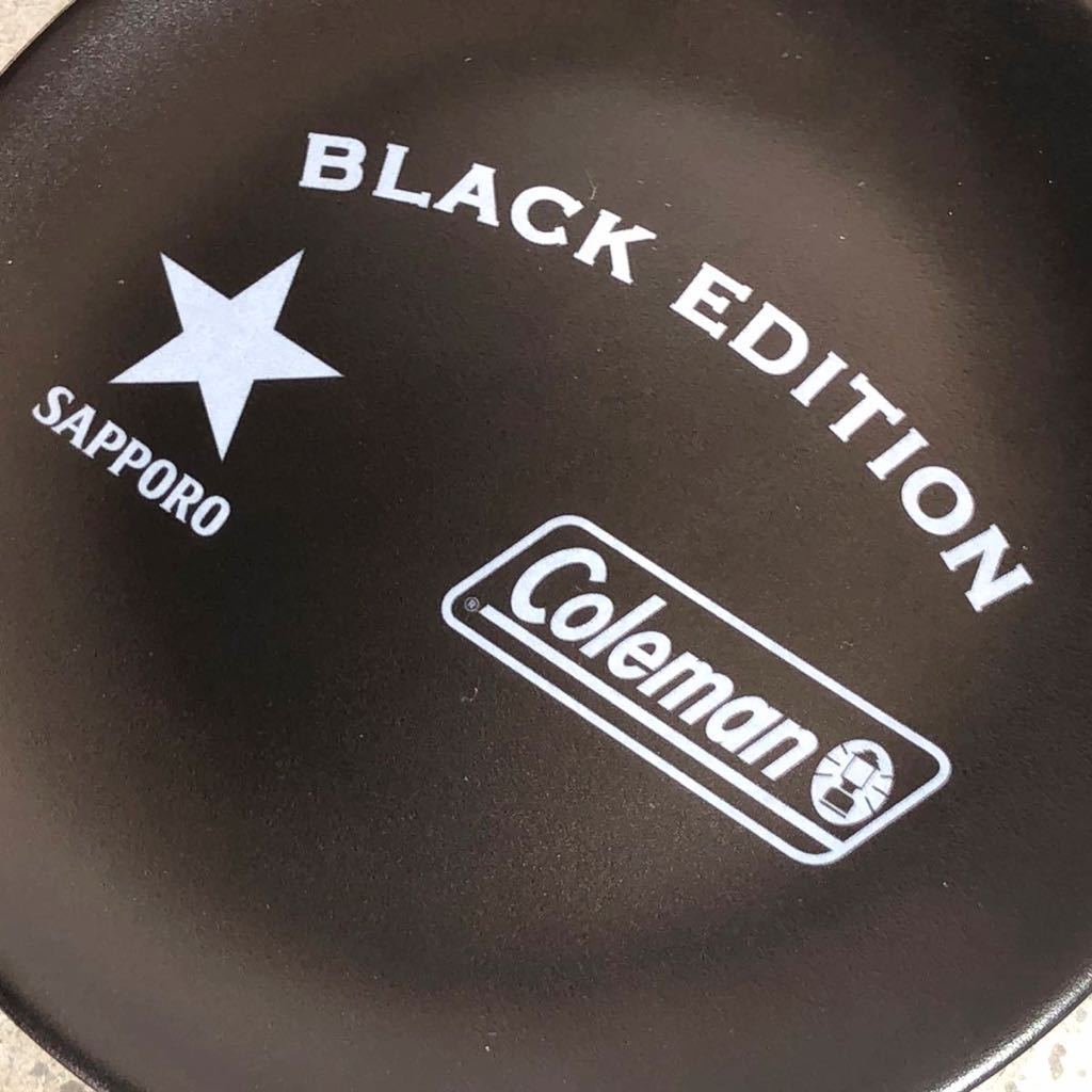 【即決】 Sapporo Coleman black edition サッポロ コールマン ブラックエディションプレート 3枚セット 小皿3枚 まとめ売り_画像2