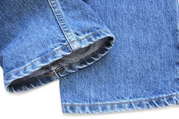 ★90s カナダ製 Levi'sリーバイス 550 デニムパンツ w34 L32★192 オールド ジーンズ テーパード ワイド バギー ストーンウォッシュ_画像8