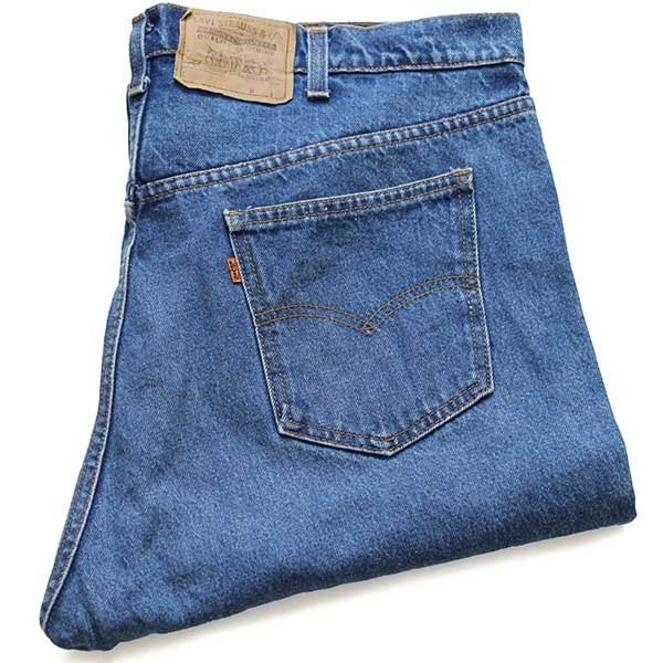 90 ビンテージ LEVI'S 541 廃盤 古着 デーパード 雰囲気 ダメージ-