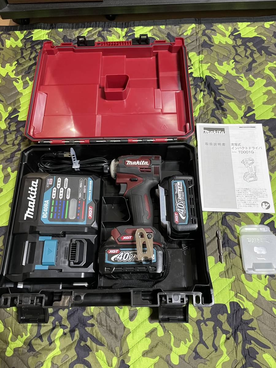 美品 マキタ インパクトドライバー40Vmax TD001GDX www.nickstellino.com