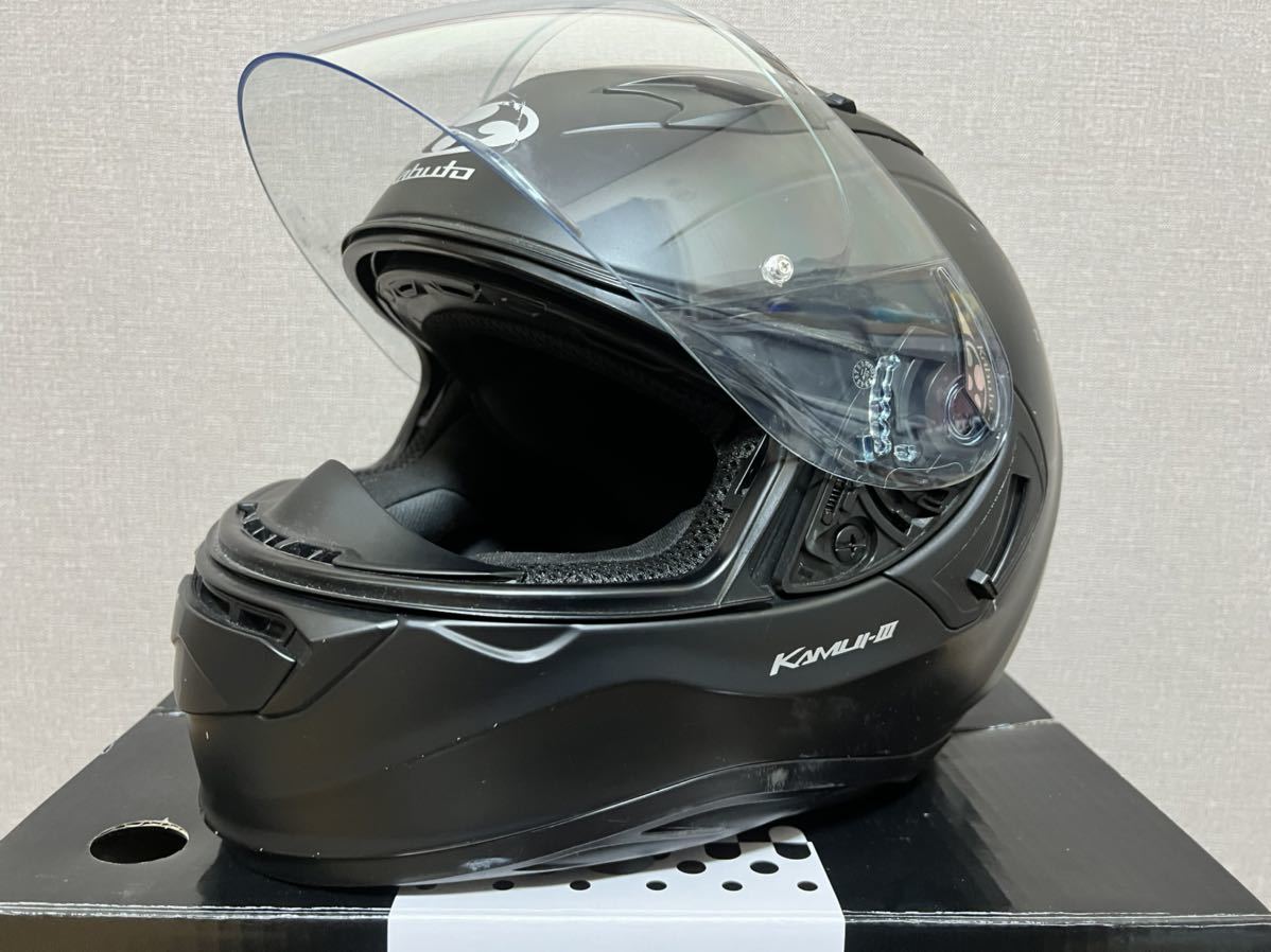 OGKカブト '21年製 カムイ3 マッドブラック Lサイズ 【1円スタート