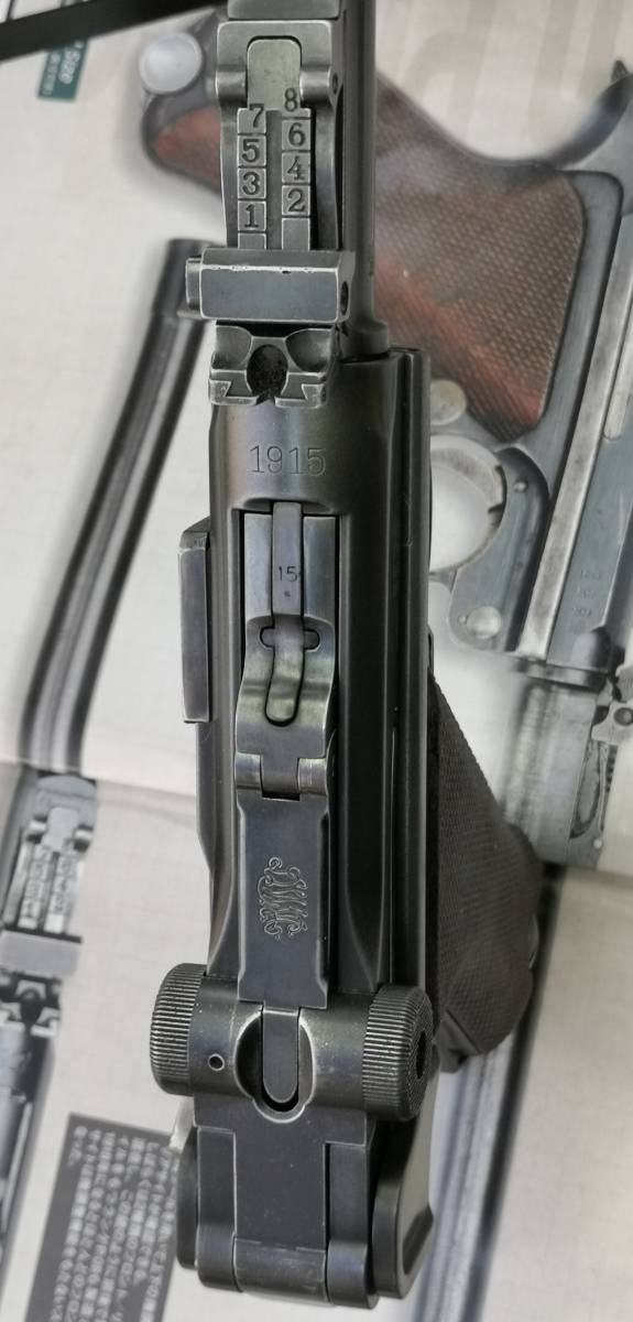 ブルーイング ルガーP08 8インチ 有名だった人の作品 タナカのHWです