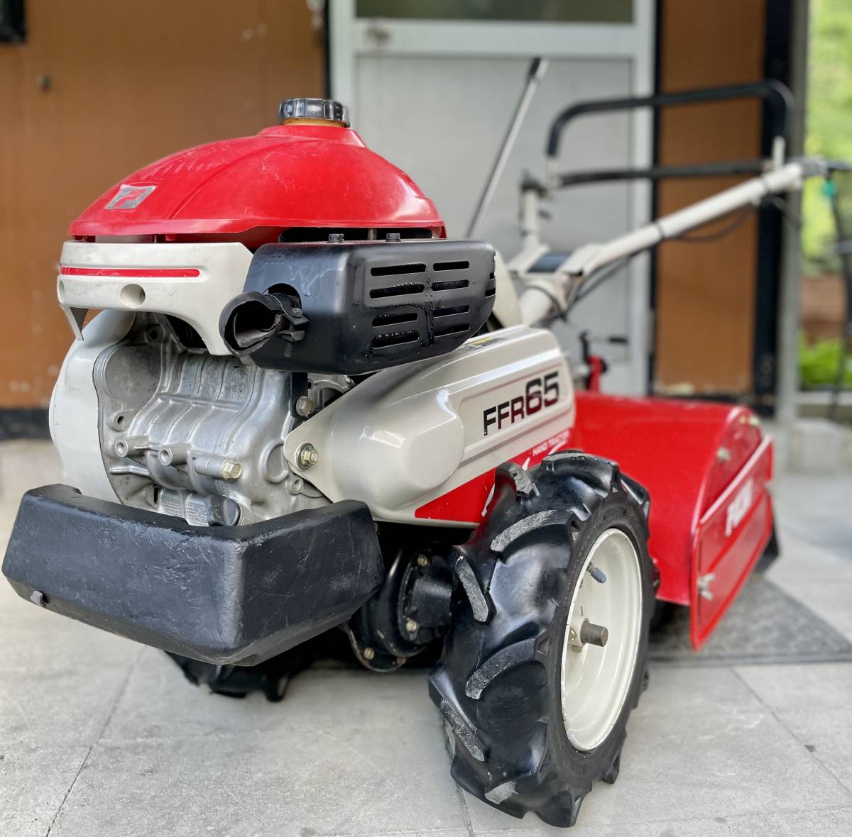 フジイ FFR65。ミニ耕運機。管理機。農用トラクター。FUJII FFR65