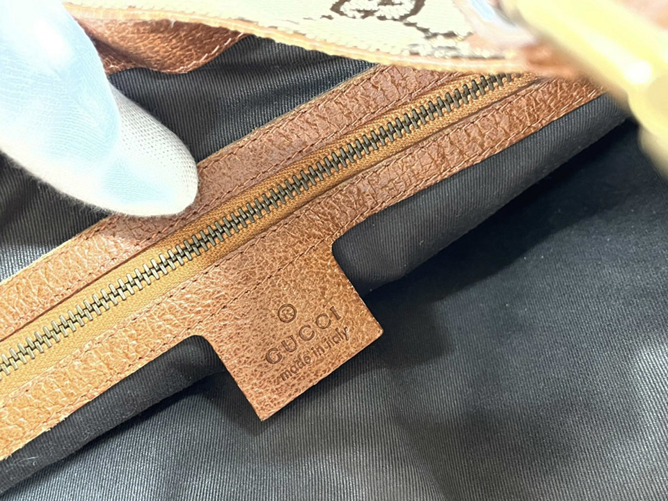 GUCCI グッチ ニュー ジャッキ― 120888 002058 キャンバス×レザー