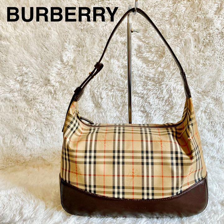 Burberrys バーバリーズ ワンショルダーバッグ ノバチェック レザー