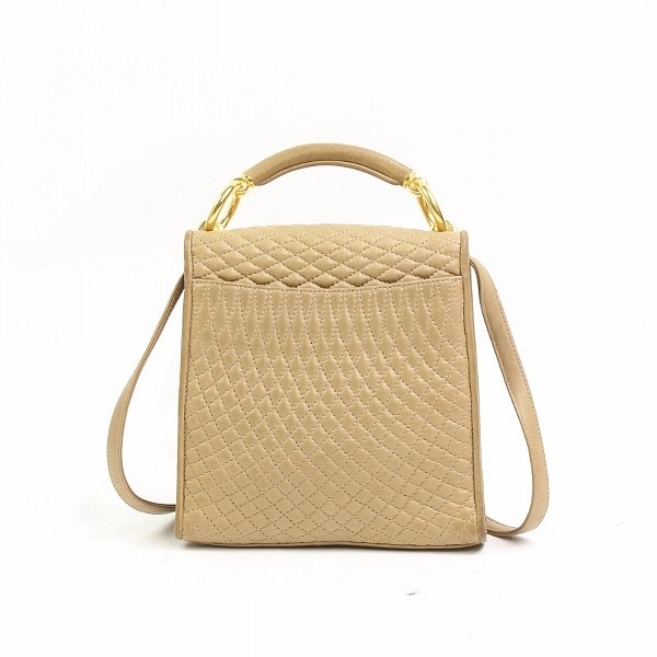 ヴィンテージ◇BALLY/バリー 2WAY レザー キルティング ハンド