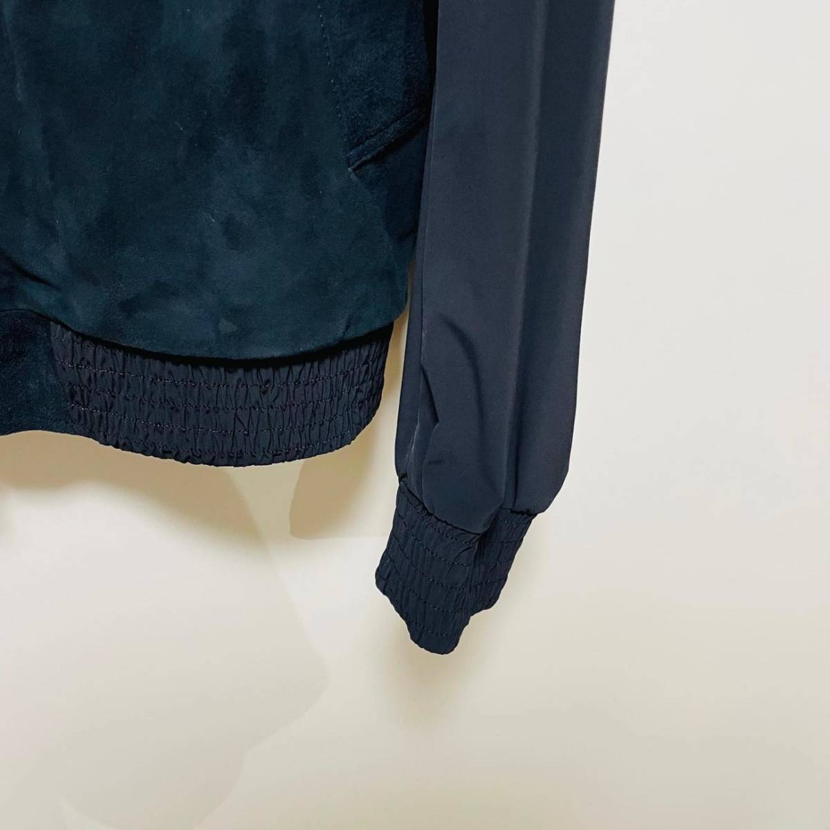 1piu1uguale3 エンメティ別注 20SS ゴートレザーA-2ライダース