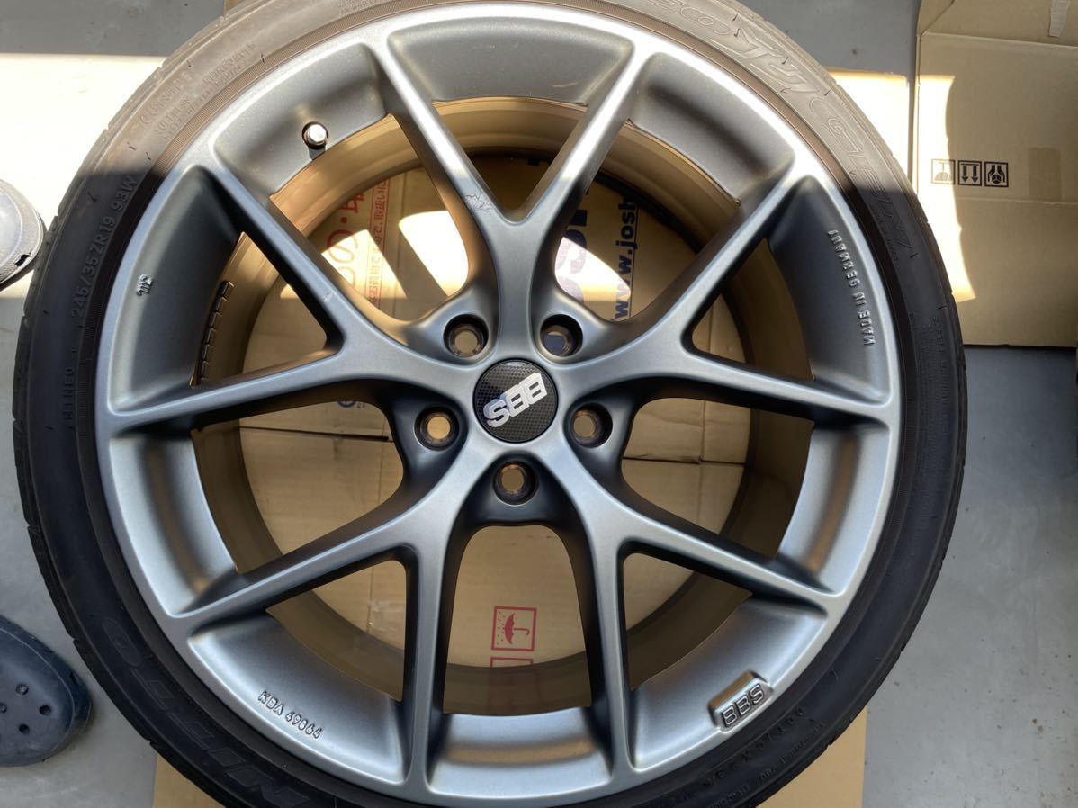 国産大特価 245/35R19 19インチ BBS GERMANY BBS CI-R サテンブラック