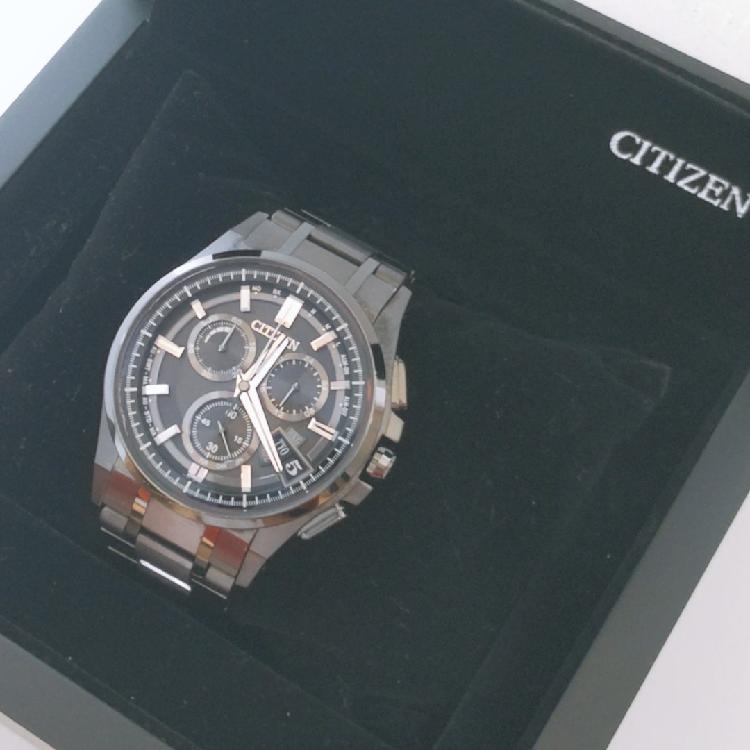 希少【定価19万超】CITIZEN/アテッサ/ダイレクトフライト/電波ソーラー
