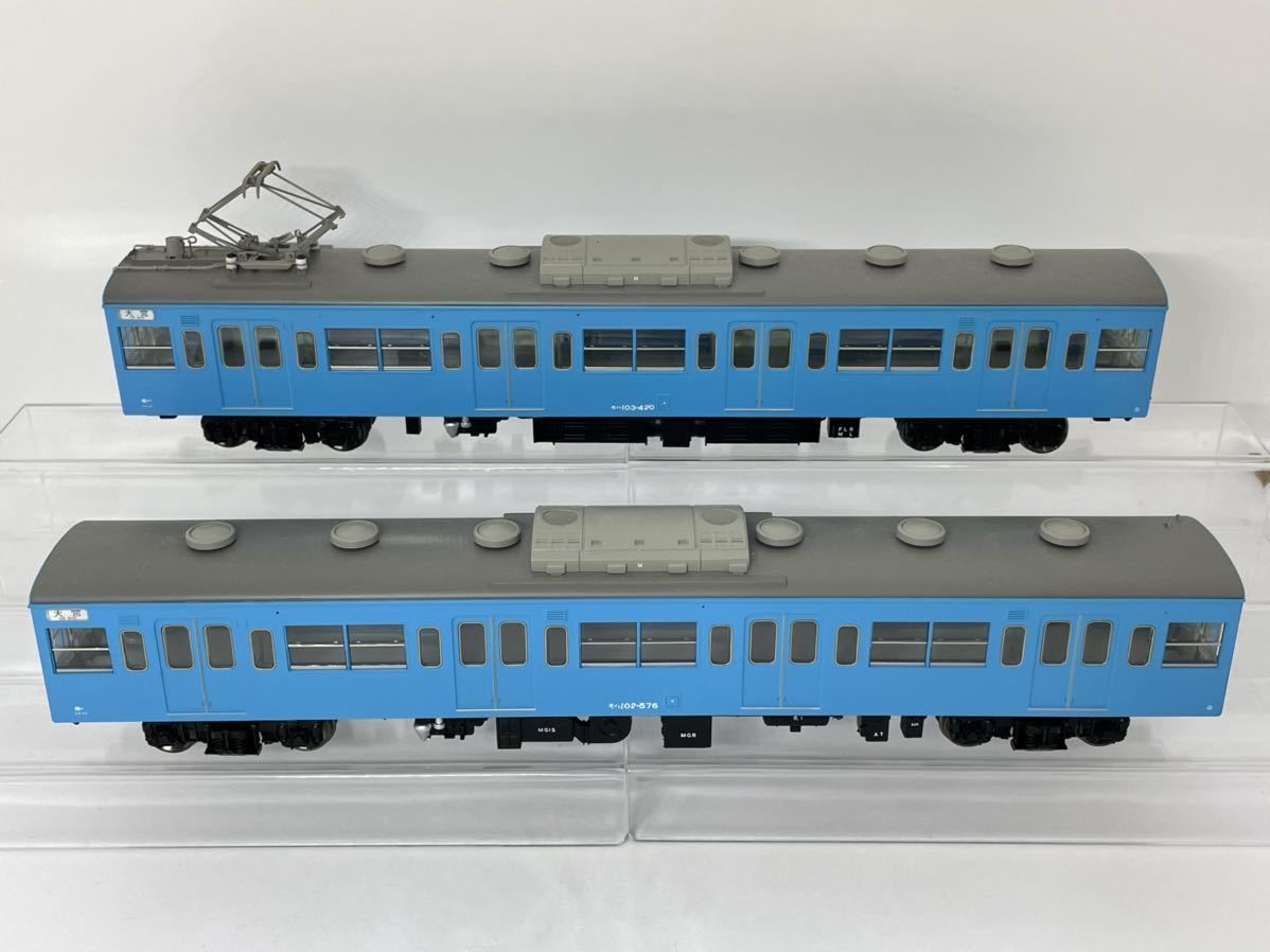Tenshodo 天賞堂 No.55008 103系通勤型電車 ( 新製冷房車 ) 2輌増結