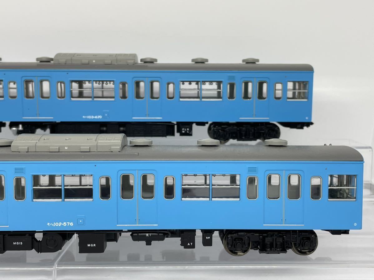 Tenshodo 天賞堂 No.55008 103系通勤型電車 ( 新製冷房車 ) 2輌増結