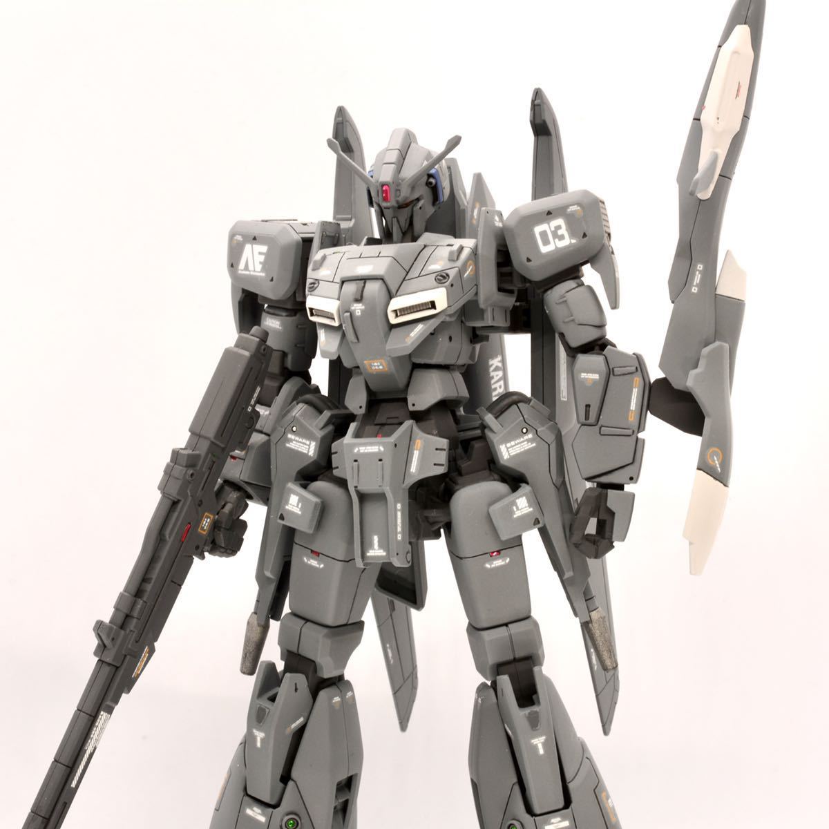 1/144 HGUC ゼータプラス ユニコーン Ver Zplus 改修塗装済 完成 1/144 HGUC ゼータプラス ユニコーン Ver Zplus 改修塗装済 完成