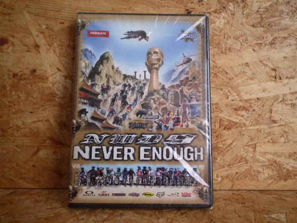 NEW WORLD DISORDER 9 [NEVER ENOUGH] DVD MTB mountain bike Trail free lai DIN gPaul Basagoitia