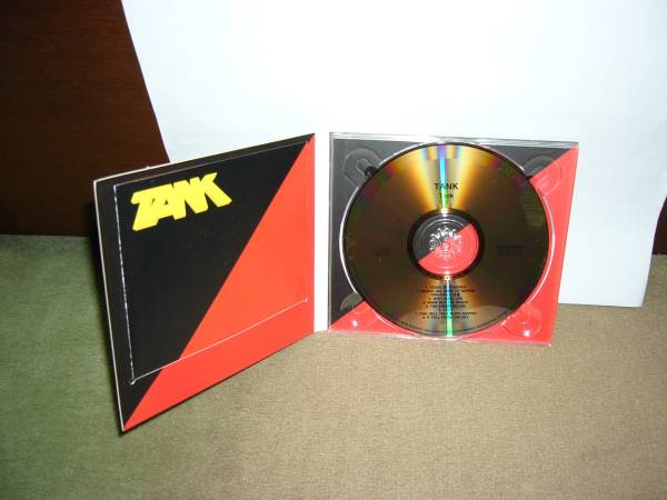 NWOBHM名バンド　Tank メロディアス面の大傑作5th「Tank」　リマスターデジパック仕様限定盤　輸入盤中古。_盤共に非常に状態の良い中古でございます。
